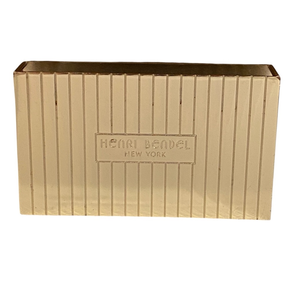 Henri Bendel Matchbox case cover gold